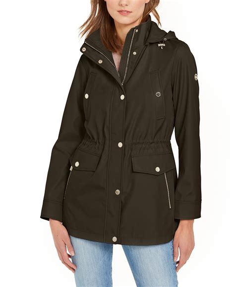 michael kors quilted outerwear women 2016 style|Michael Kors anorak jacket women.